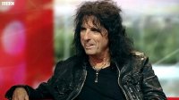 Alice Cooper interviewed on the BBC's 'Breakfast' programme