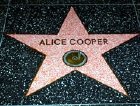 Alice Cooper's 'Walk of Fame' star on Hollywood Boulevard, Los Angeles