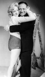 Liz Fraser and Sid James in Carry On Regardless