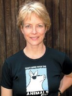 Jenny Seagrove is a passionate animal rights activist