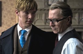 Benedict Cumberbatch & Gary Oldman in 'Tinker Tailor Soldier Spy' (2011)