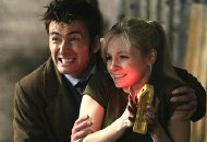 David Tennant & Georgia Moffett in the 'Doctor Who' episode entitled 'The Doctor's Daughter' (2008)